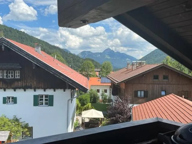 Wendelsteinblick: Extended Stay Apartment with Mountain View Balcony Schliersee Germany